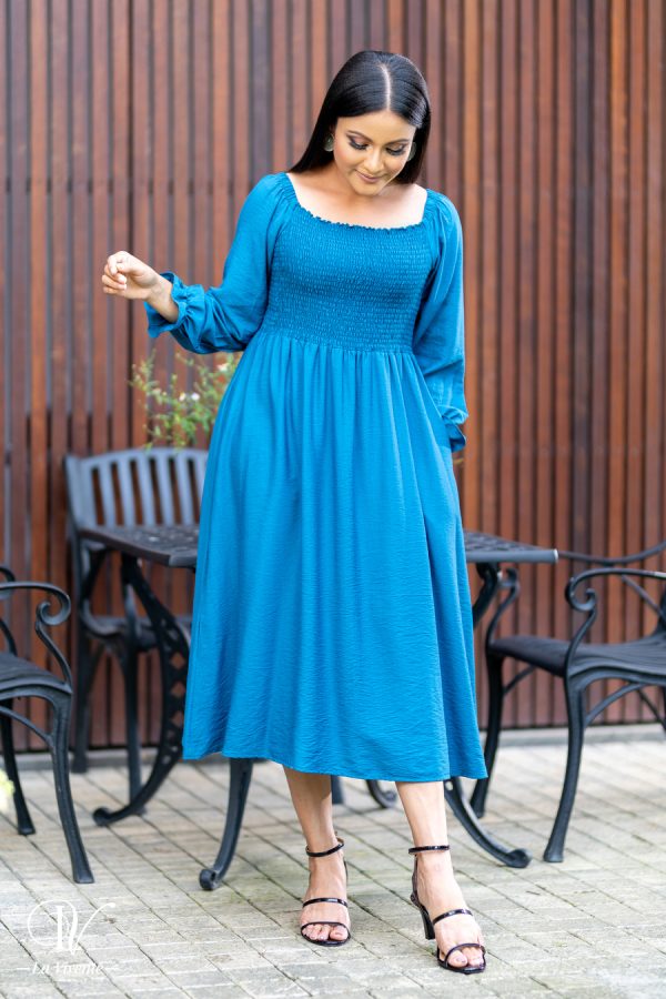 Smoked Midi Dress - Image 2