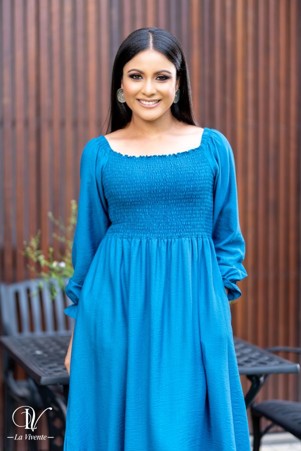 Smoked Midi Dress