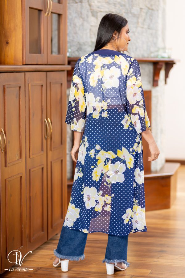 Floral printed cardigan - Image 5