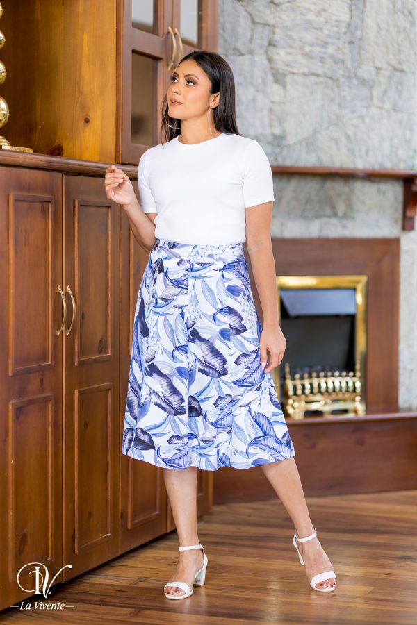 Printed Midi Skirt - Image 2
