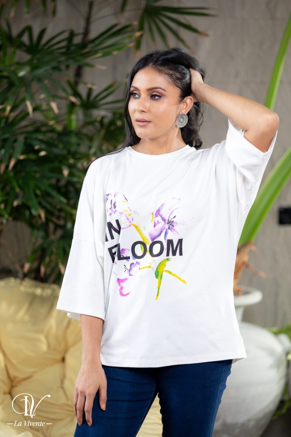 Printed oversized T-shirt - Image 3