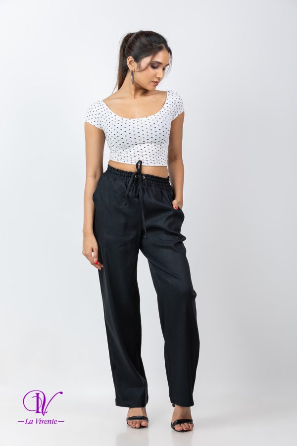 Wide Legged Linen Pant - Image 4