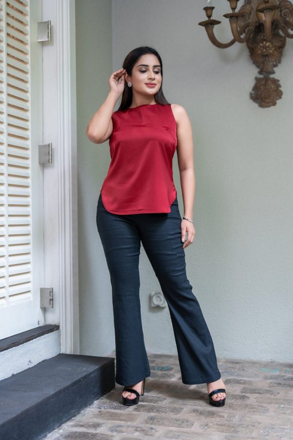 Sleeveless office top - Image 4