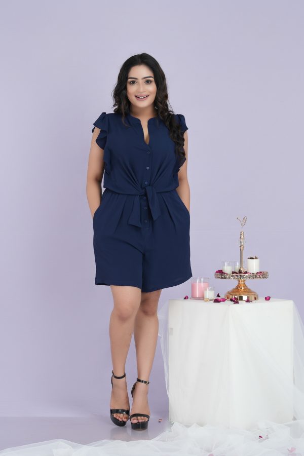 Flutter Sleeved Casual Romper - Image 11