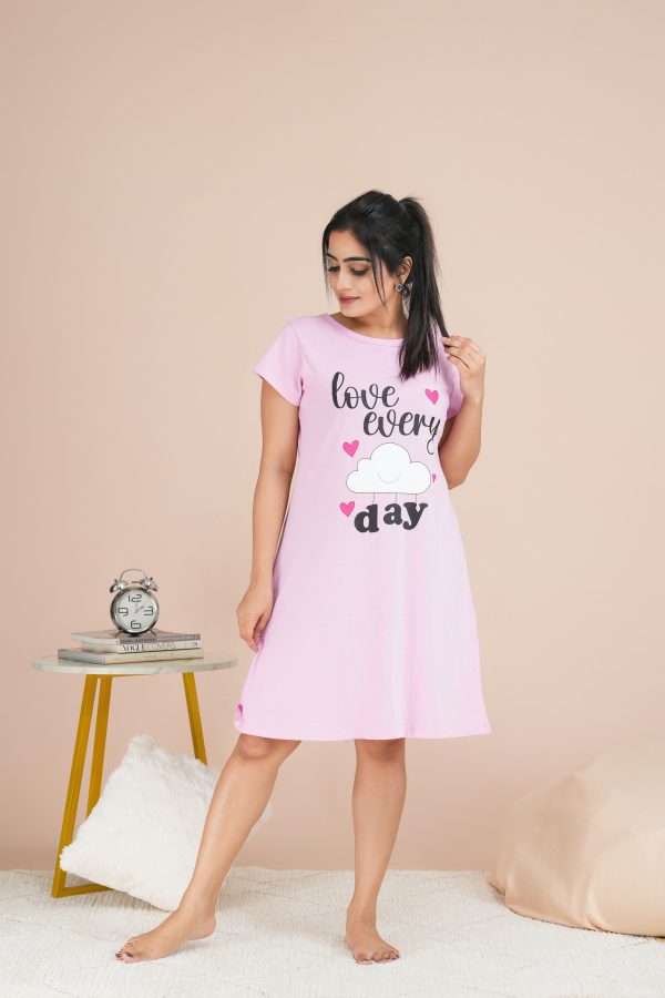 Printed Graphic Nightdress - Image 3