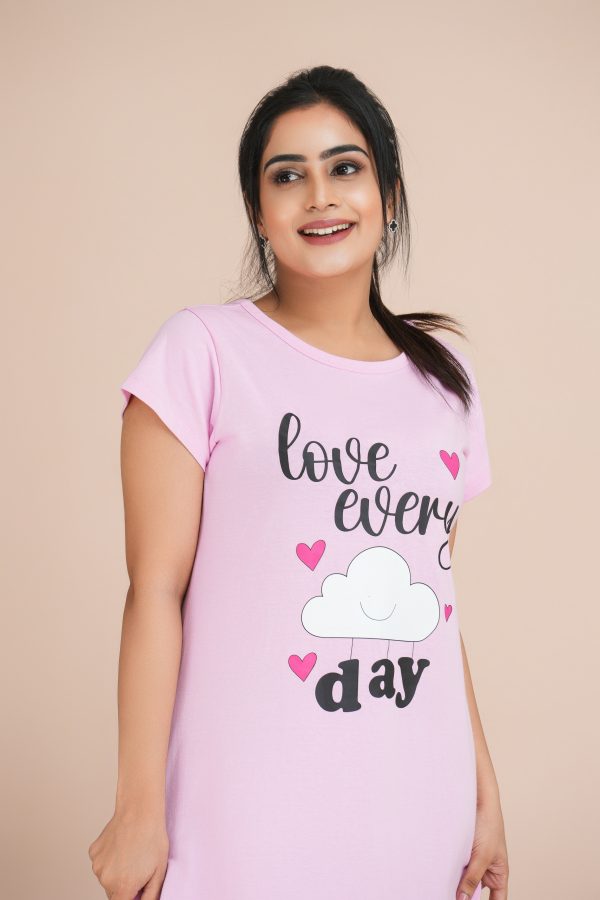 Printed Graphic Nightdress - Image 4