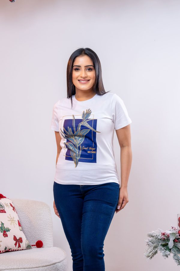 Graphic Printed Crew Neck T-Shirt