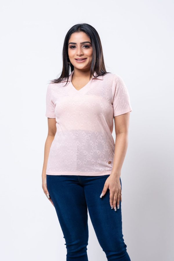 Crochet Collared Top