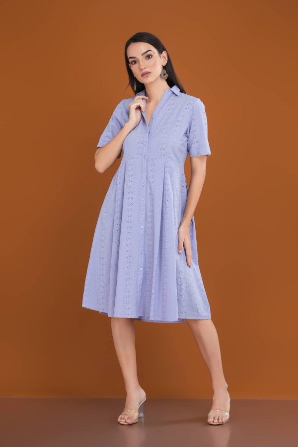 Cutlawn Short Sleeve Shirt Dress - Image 4