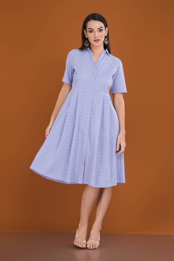 Cutlawn Short Sleeve Shirt Dress - Image 2