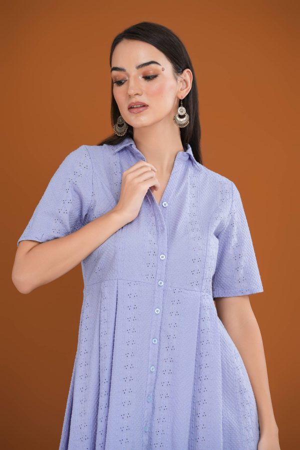 Cutlawn Short Sleeve Shirt Dress