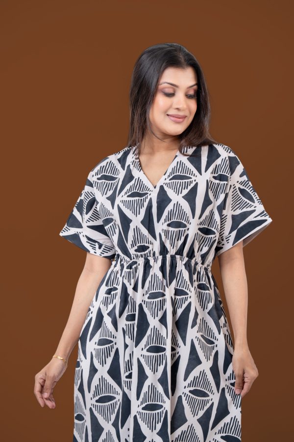 Printed Maggie Sleeve Maxi Dress - Image 2