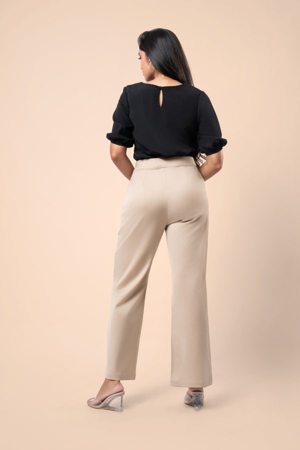 Chain Detail Straight Leg Pants - Image 4